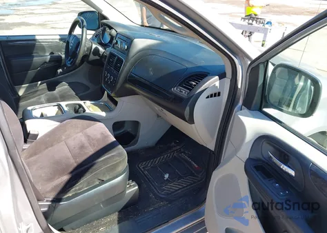 2014 Dodge Grand Caravan Sxt из США, поврежденный, VIN 2C4RDGCG7ER392257